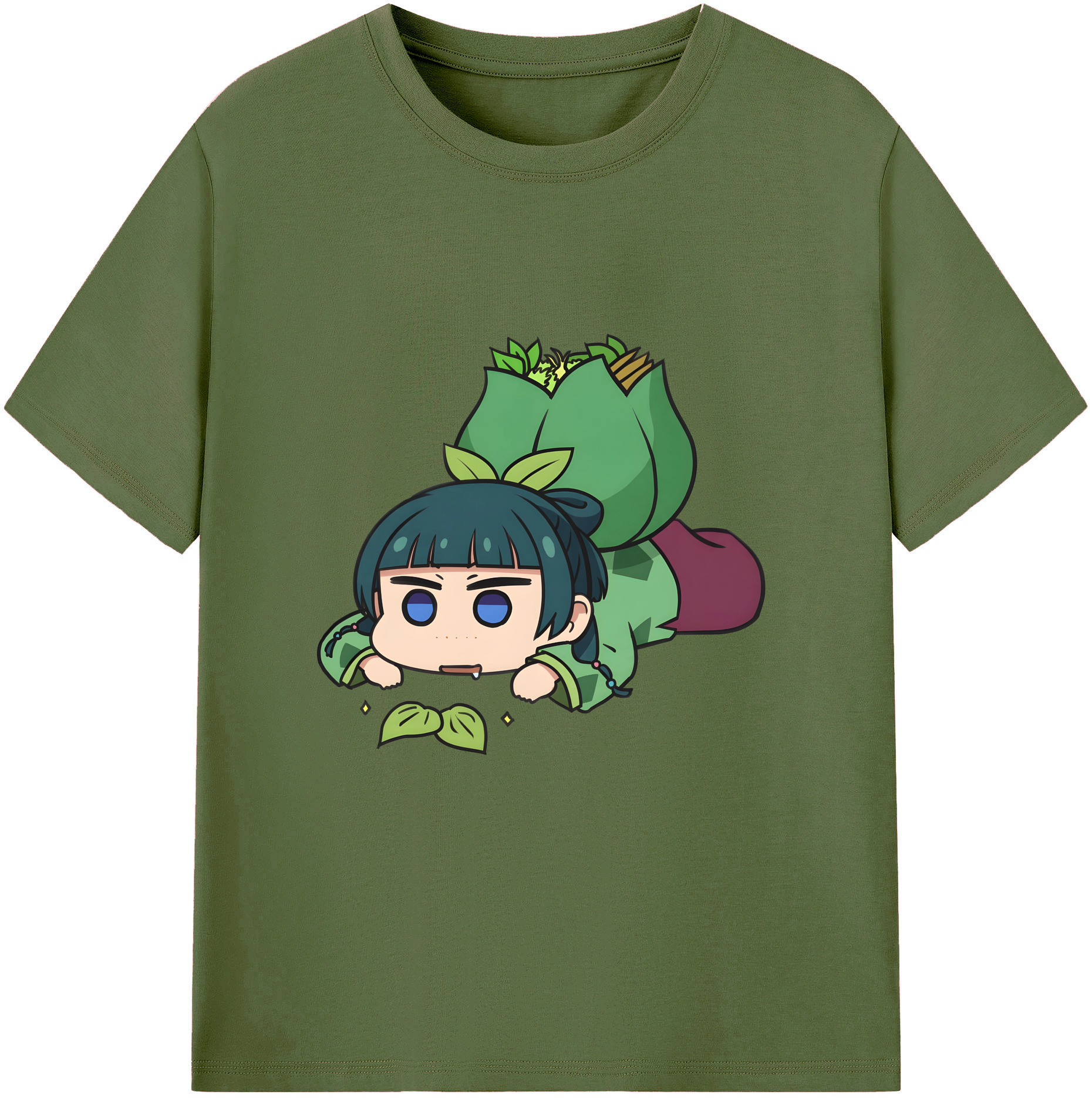 （画像用） 薬屋のひとりごと The Apothecary Diaries 綿100％半袖Tシャツ（フロントプリント）